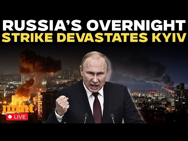 LIVE | Putin Burns Kyiv As Russia Claims Aniskino Advance Amid Ukraine's Interceptor Crisis