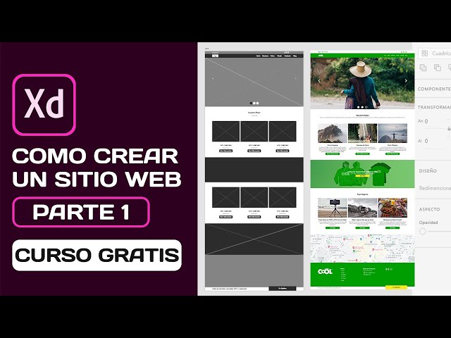 Diseño de  Sitio Web Desde CERO en Adobe XD