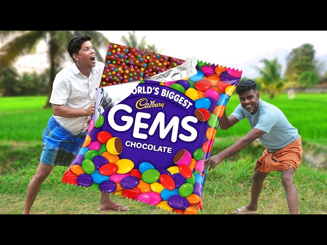 GEMS CHOCOLATE | World's Biggest Gems Chocolate Making | 100 Kg Gems Chocolate