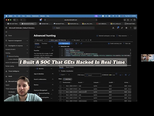 Cyber Home Lab from ZERO and Catch Attackers! Free, Easy, and REAL (Microsoft Sentinel 2026)