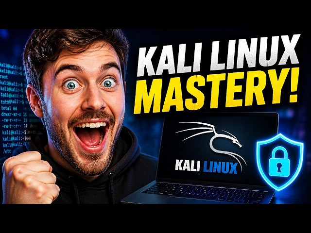 Kali Linux Full Course for Beginners 2026 | Kali Linux Tutorial: Learn Linux for Ethical Hacking