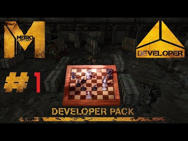 Metro Last Light DEVELOPER PACK DLC Walkthrough Gameplay THE SHOOTING RANGE Part 1