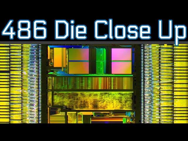 486 Dies Under the Microscope: AMD and Intel