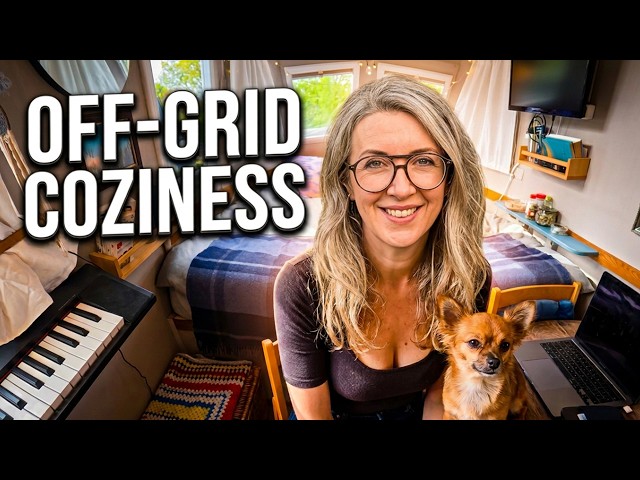She traded a house for a 42ft boat to raise her son off-grid