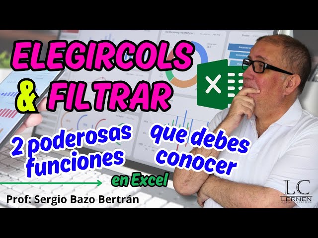 FILTER + SELECT in Excel: Select ONLY what you NEED in 5 practical exercises