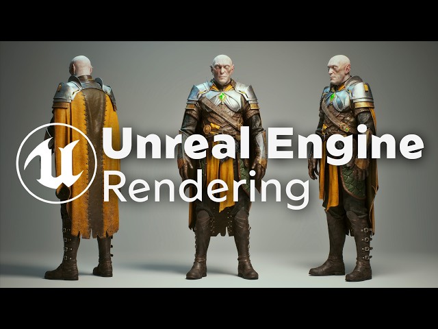 Lighting and Rendering a Character in Unreal Engine