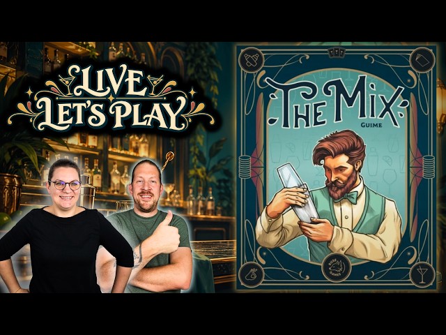The Mix – Live Let’s Play | Das Cocktail-Brettspiel