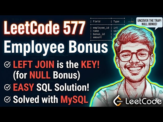 LeetCode - 577. Employee Bonus