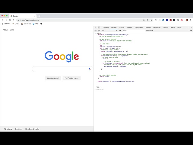 Using Algorithmic Problem Solving with JavaScript