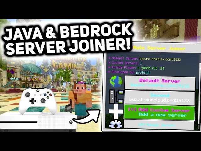 How to Join Java Minecraft Servers on Xbox! Cross-play Working 2026! ModMate Method!