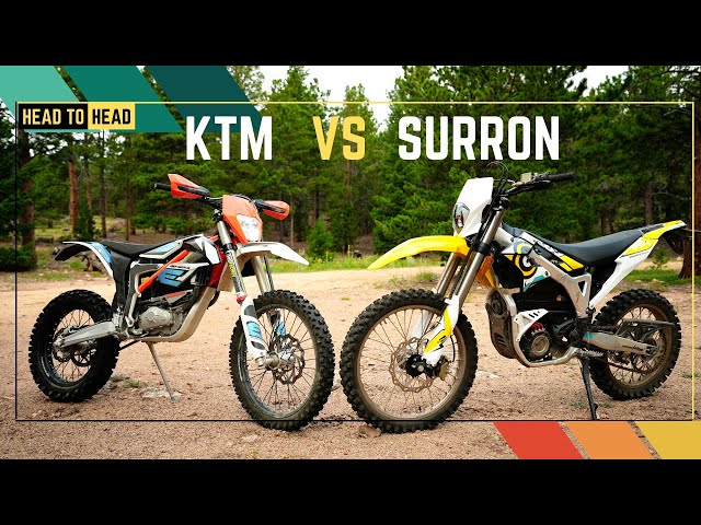 KTM FREERIDE EXC vs. SURRON STORM BEE | Electric Dirt Bike Test + Full Review