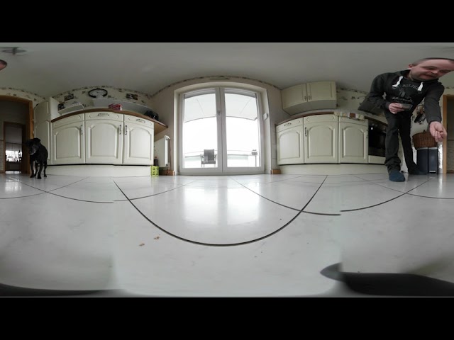 Gear 360° VR Video: In der Küche in Ameisengrösse...