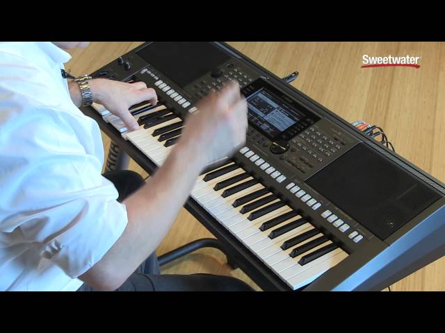 Yamaha PSR-S770 Arranger Keyboard Workstation Demo by Sweetwater