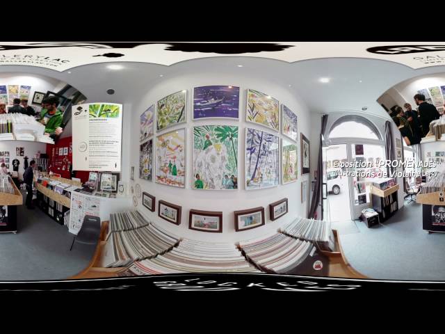 Exposition en360 "PROMENADES" de Violaine Leroy