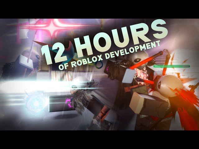 How many ANIME Abilities can I make in 12 Hours?? | Roblox Devlog 7