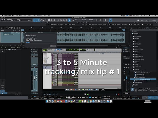 3 Minute Mix Tip #01