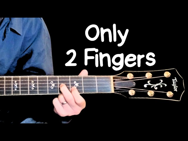 This Easy Delta Blues Uses Only 2 Fingers