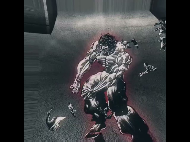 "The Ogre" ☠️#baki #bakiedit #yujirohanma #animeedit #mangaedit  #edit #superslowed