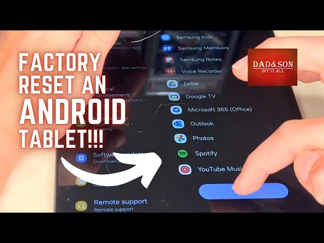 Save Money with This Easy Tech Fix! - Factory Reset Your Android Tablet at Home!