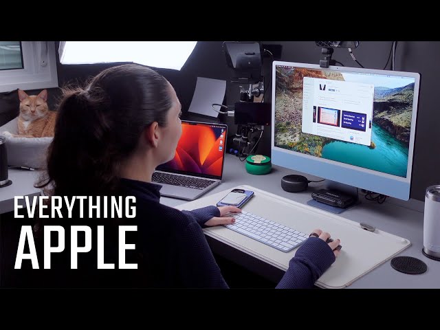 MY APPLE ECOSYSTEM! iPhone, Apple Watch, iMac, MacBook and more!
