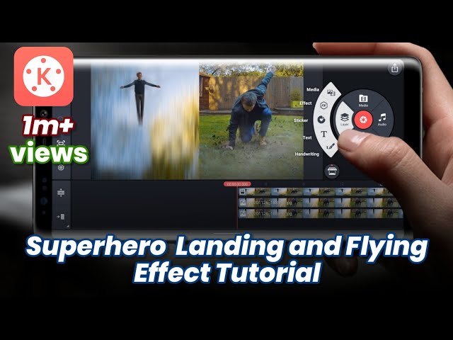 Superhero Landing And Flying Effects | Kinemaster Tutorial | Punk Missong