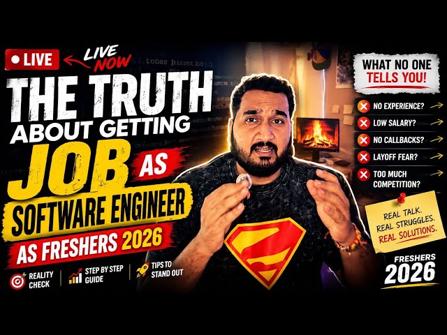 The TRUTH About Getting a Software Engineering Job in 2026 💻 | What Nobody Tells You