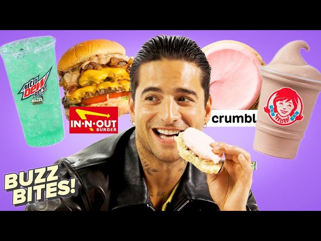 Maluma Tries American Foods For The First Time | Buzz Bites
