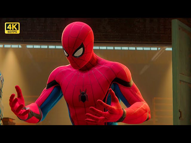 Stark Suit Gameplay | Marvel's Spider-Man Remastered PC [4K 60 FPS]