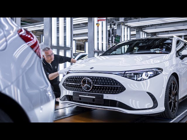 2026 Mercedes-Benz CLA Production – Inside the High-Tech Rastatt Factory 🇩🇪 Full Manufacturing Tour