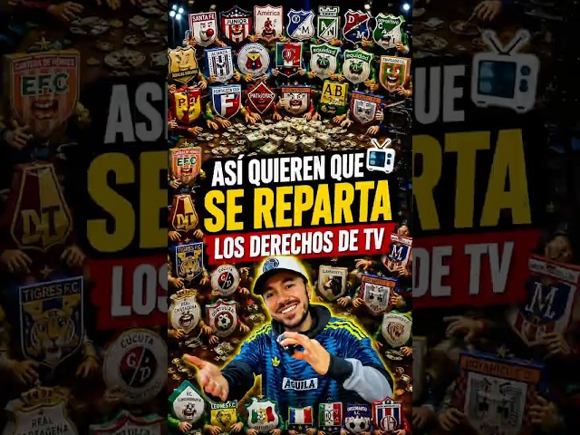 🚨 This is how they want to split Colombian soccer TV rights 🚨 #TheMaster #FPC #colombianleague
