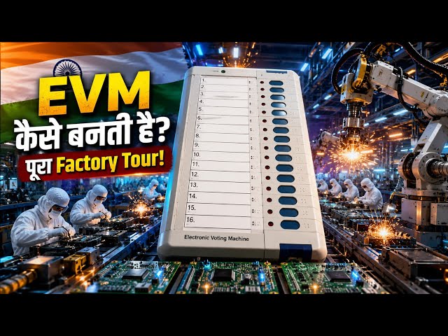 EVM Machine का पूरा सच | कैसे बनती है भारत की Voting Machine?
