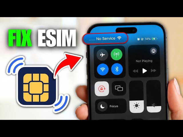 How To Fix eSIM No Service Problem On iPhone (Quick & Easy)