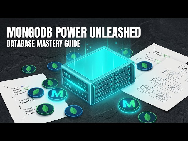 MongoDB Full Course for Beginners (2026) | NoSQL, CRUD, Indexing, Atlas & Data Modeling Explained