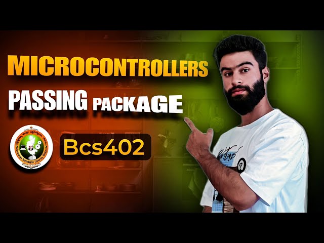 Microcontrollers 4th Sem Vtu Important Questions