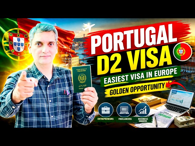 Portugal D2 Visa Step by Step Process 2026  Move to Portugal with Family – ZEE VLOGS