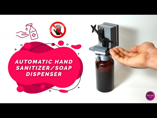Automatic Hand Sanitizer/Soap Dispenser | DIY | 2021