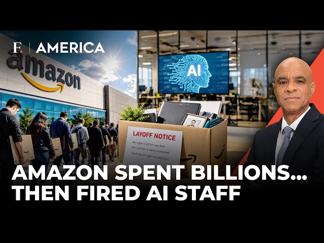 Amazon Lays Off AI Division Employees After Spending Billions | Firstpost America | N18G