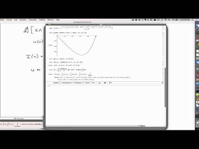 1D elastic bar example