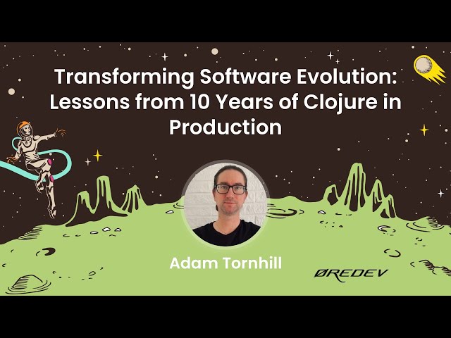 Adam Tornhill - Transforming Software Evolution: Lessons from 10 Years of Clojure in Production
