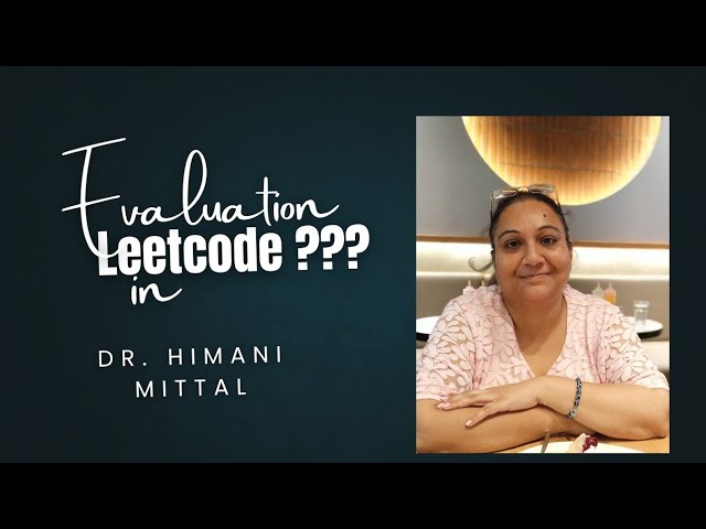 I Wonder how leetcode and topcoder evaluate your programs. Watch till end. 