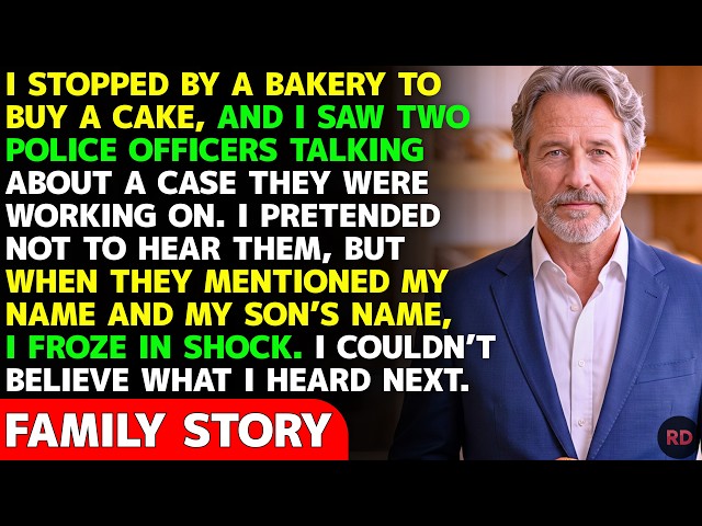 I Stopped For A Cake — Then Froze When Two Cops Mentioned My Son’s Name During A Case Discussion
