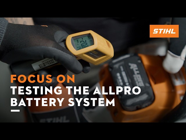 Testing the ALLPRO Battery System | STIHL Focus On