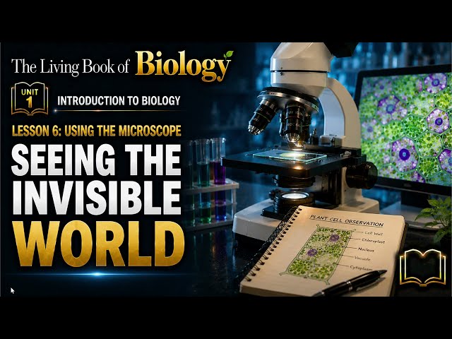 Lesson 006: Using the Microscope | Seeing the Invisible World | High School Biology