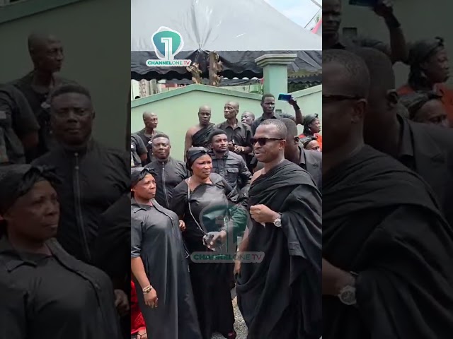 Sammy Gyamfi Leads Family to Cemetery for Father-in-Law’s Burial Rites | Channel One News