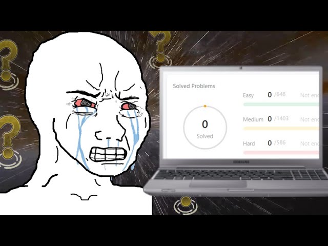 The (sad) Life Of A Leetcode Beginner