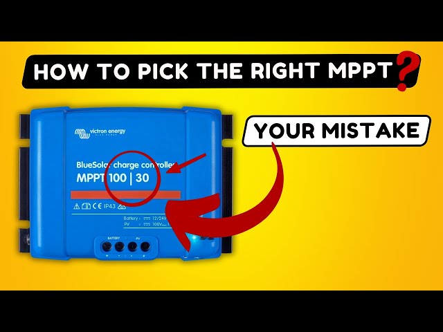 How to Size a Solar Charge Controller? Avoid This Mistake...