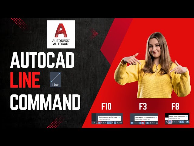 Mastering the LINE Command in AutoCAD 🔥 | Complete Beginner Tutorial (2D Basics)