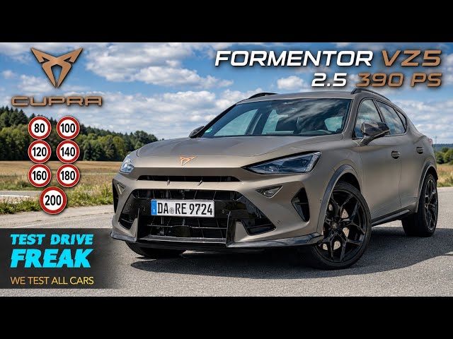 2026 CUPRA Formentor VZ5 2.5 TSI 390 PS Test Drive | Fuel Consumption, Acceleration & Performance