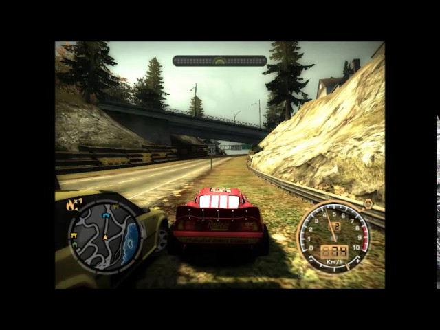 Need For Speed Most Wanted Mcqueen Mod (Glitched)