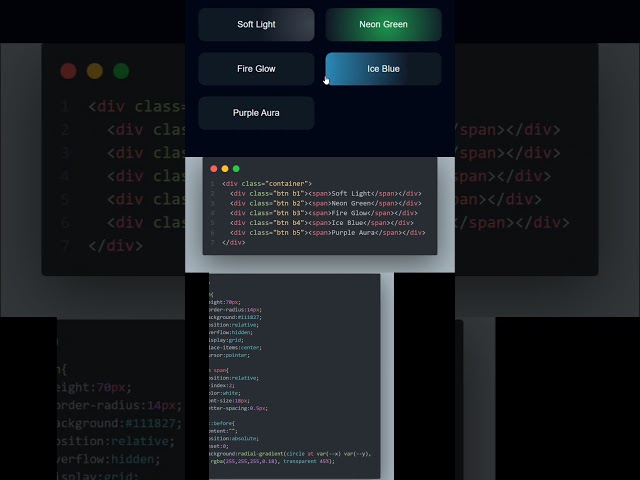 🎯 5 ANIMATED BUTTONS That Will BLOW YOUR MIND! 💥 #viral #button #animated #tripathidevlab #html #css
